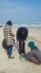 Công tác giám sát lấy mẫu thủy hải sản tại tỉnh Quảng Trị sau sự cố môi trường biển.