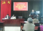 Chi cục An toàn vệ sinh thực phẩm Quảng Trị tổ chức Hội nghị cán bộ, công chức, viên chức năm 2017